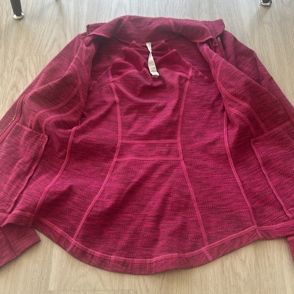 Lululemon Define Jacket- Diamond Jacquard Berry Rumble Jewelled Magenta - Picture 11 of 16